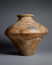 Olla, Trípoli, finales del IV-principios del III milenio a.C. (detalle)